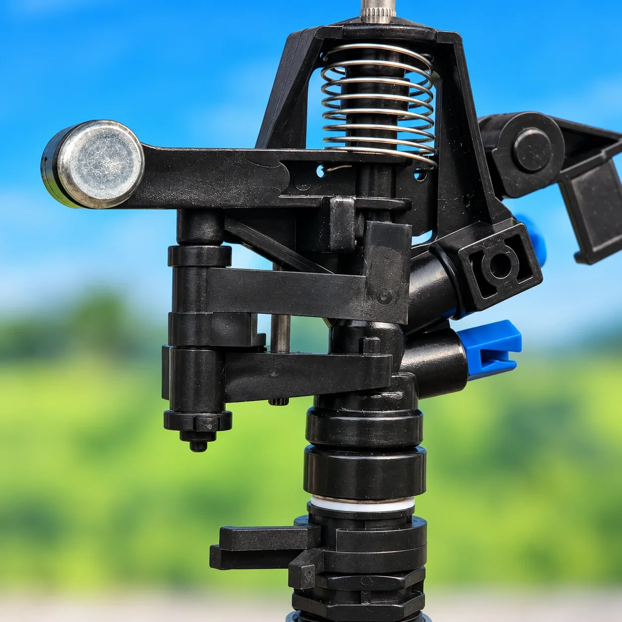 3/4 inch plastic impact sprinkler for agricultural and garden irrigation